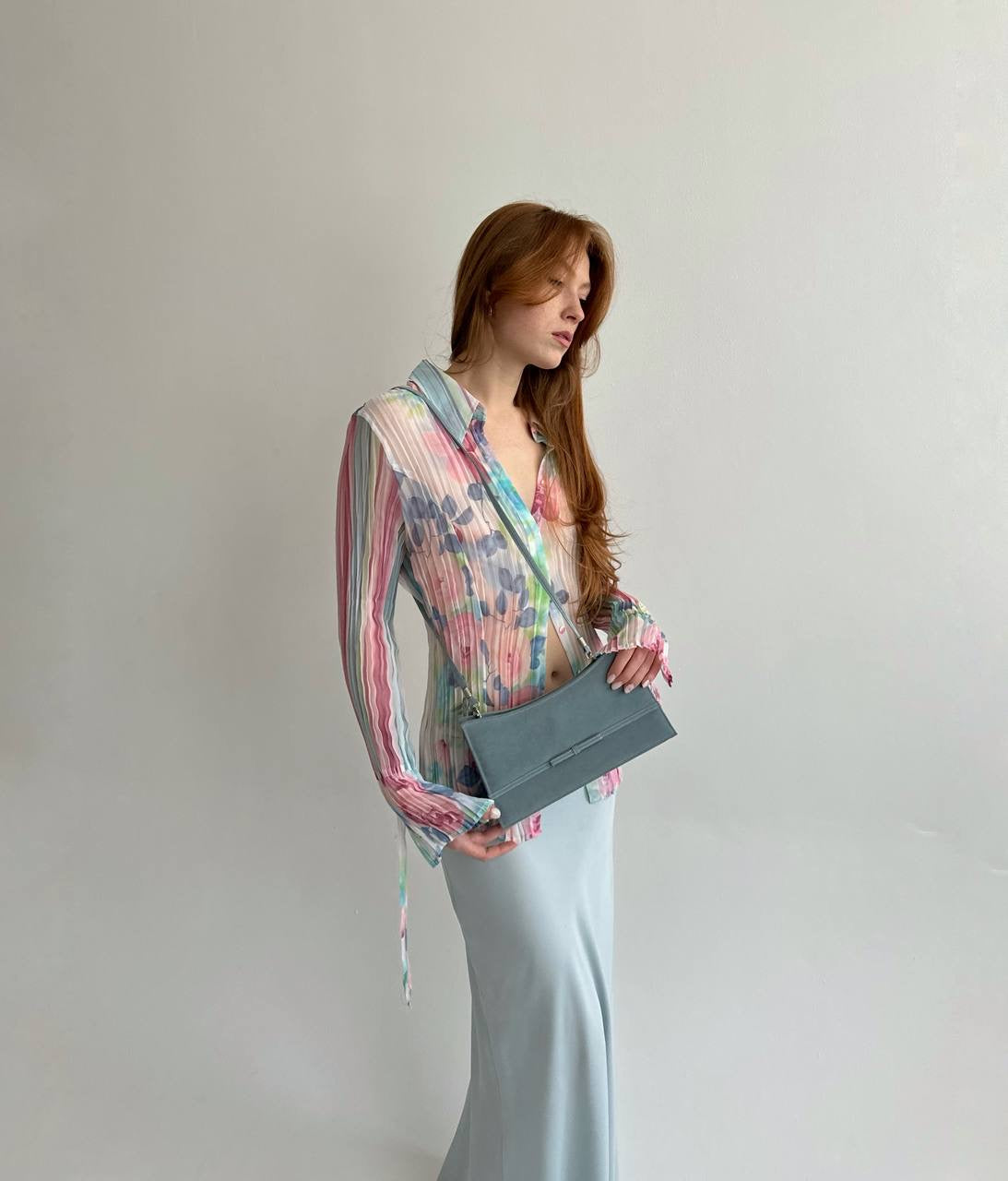 Vintage coquette bag with long strap