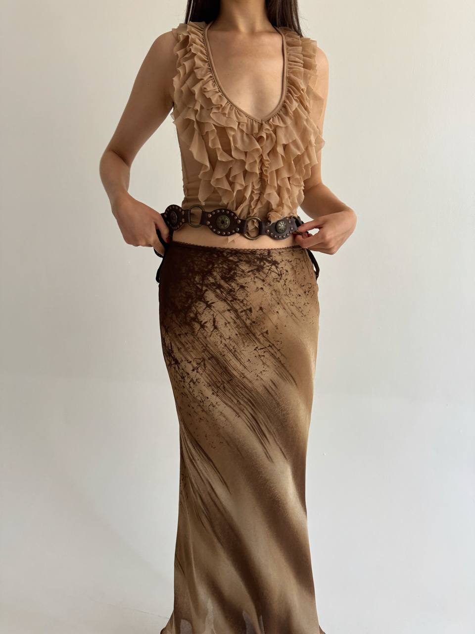 Vintage viscose skirt