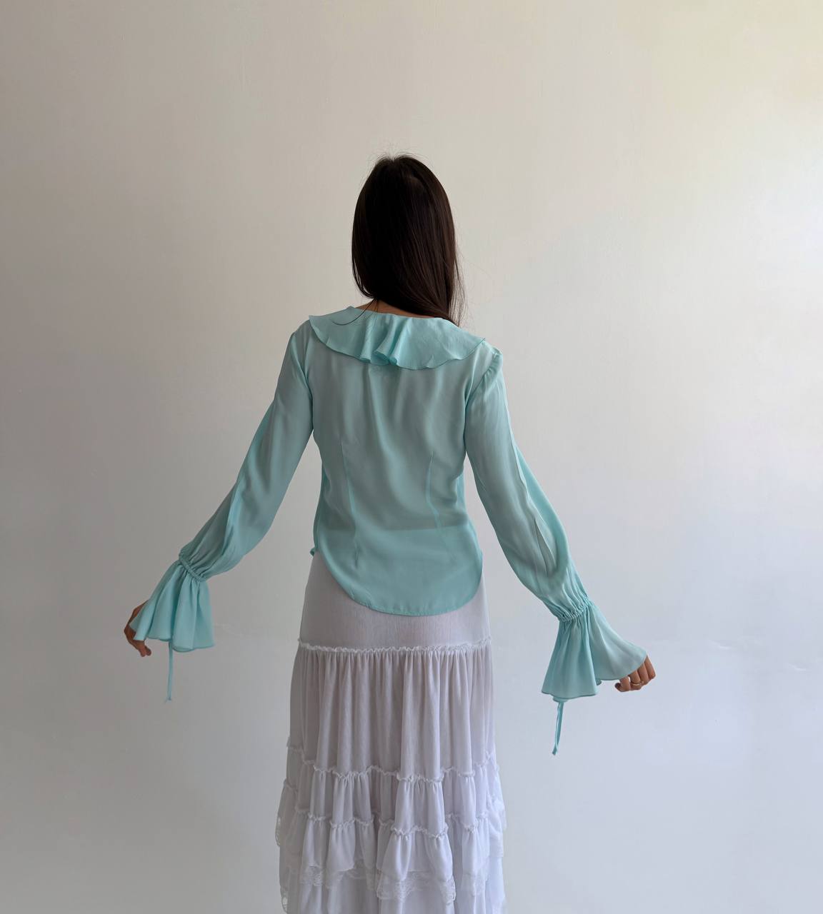 Blumarine Blugirl acetate and silk blouse