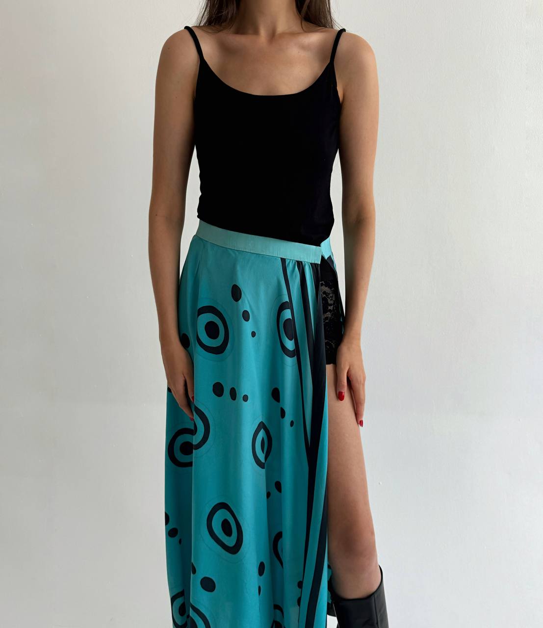 Vintage Chloe pure silk skirt