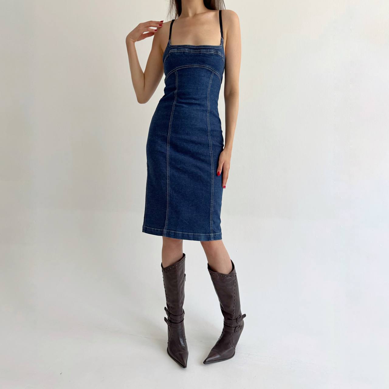 Vintage Plein Sud denim dress