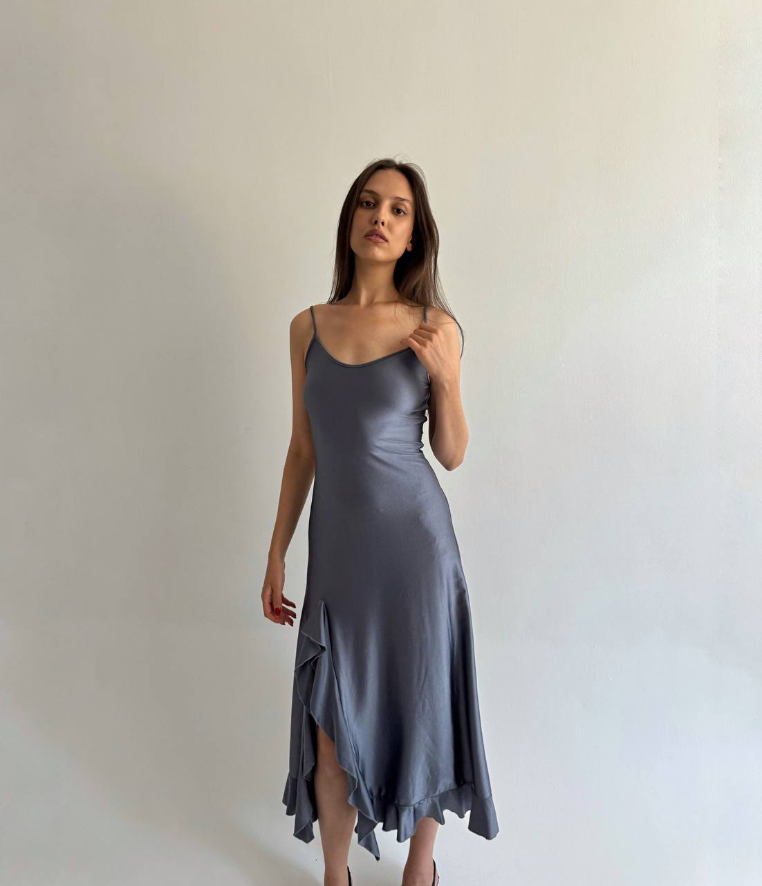 Vintage metallic dress