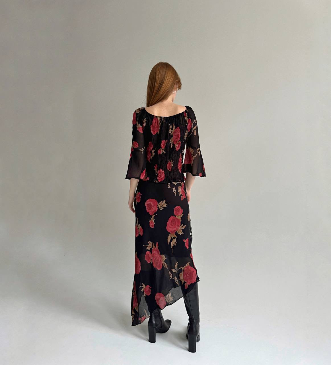Vintage viscose 2 piece suit