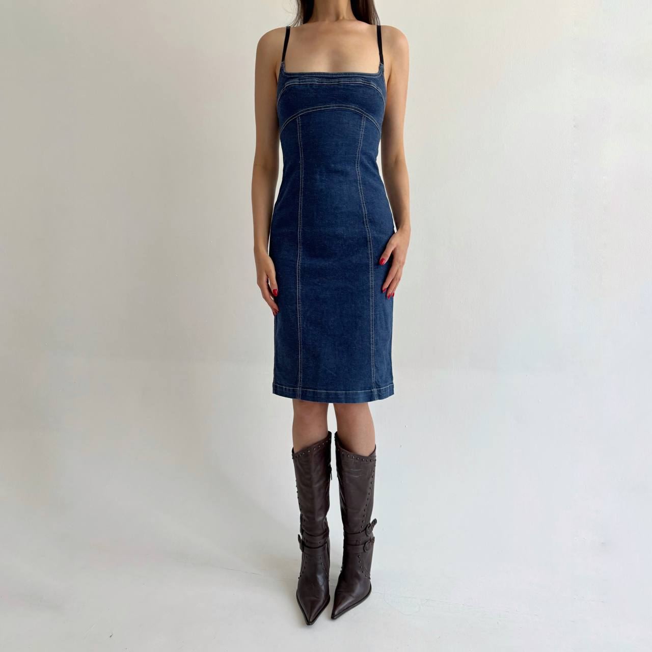 Vintage Plein Sud denim dress
