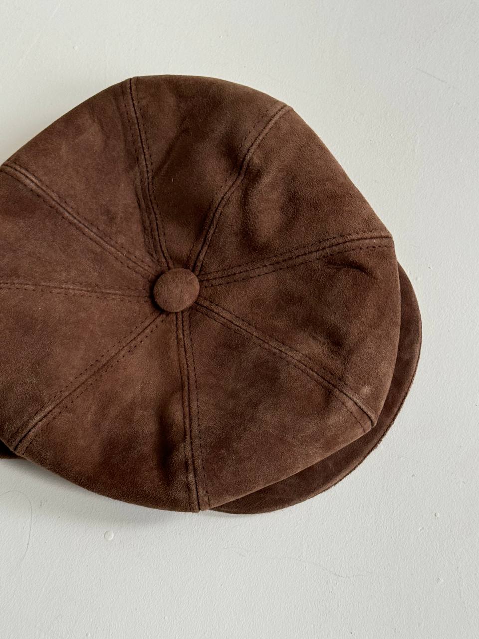 Vintage genuine leather hat