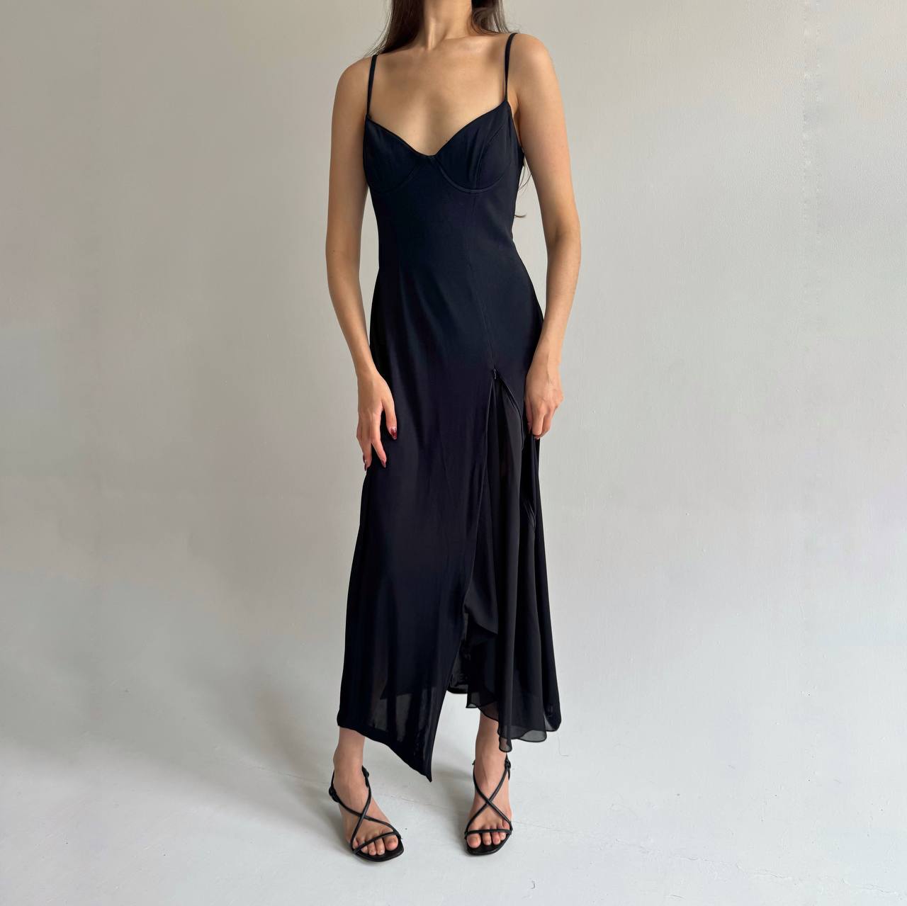 Vintage Mugler viscose dress