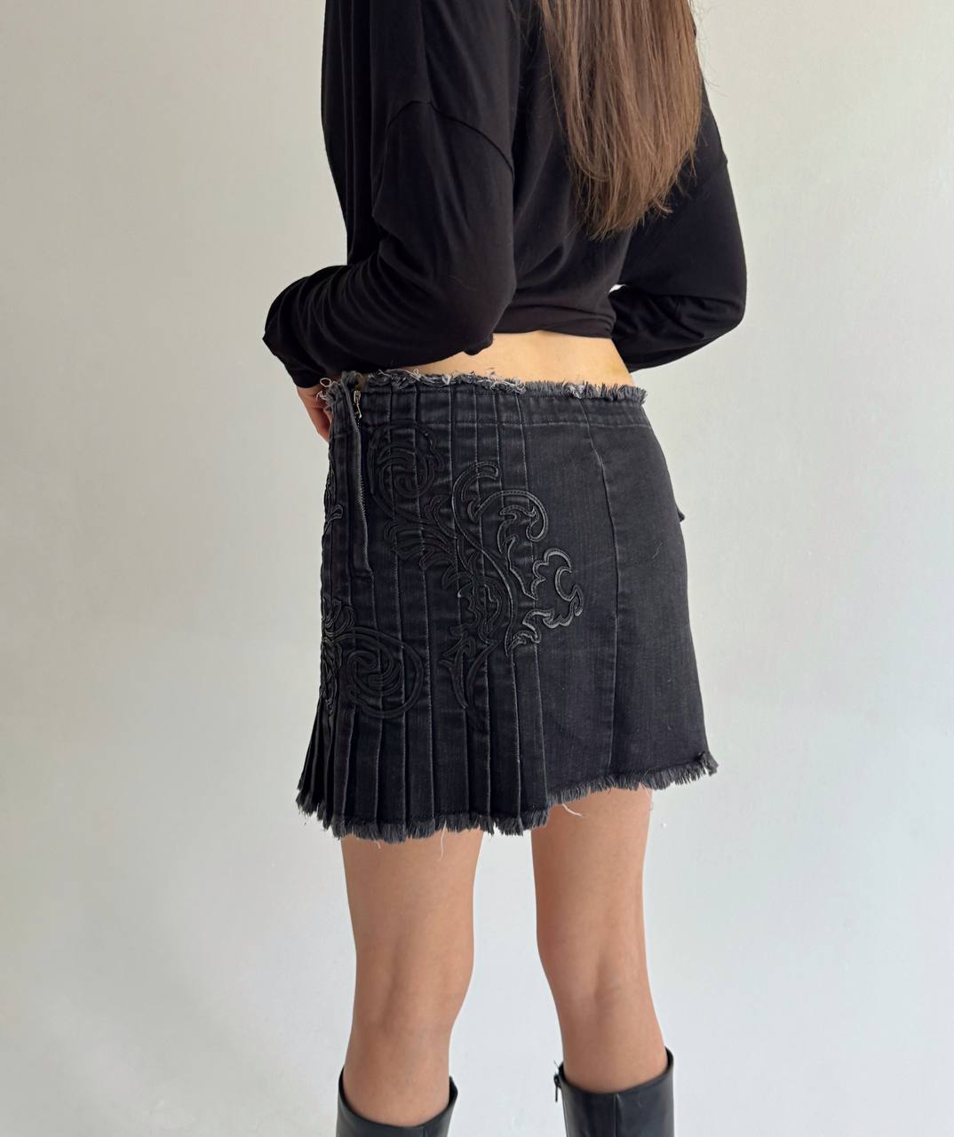 Iceberg mini skirt with tribals