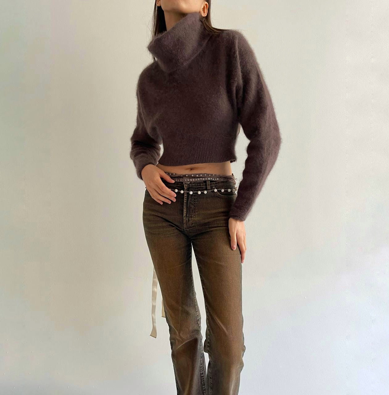 Vintage Plein Sud angora sweater