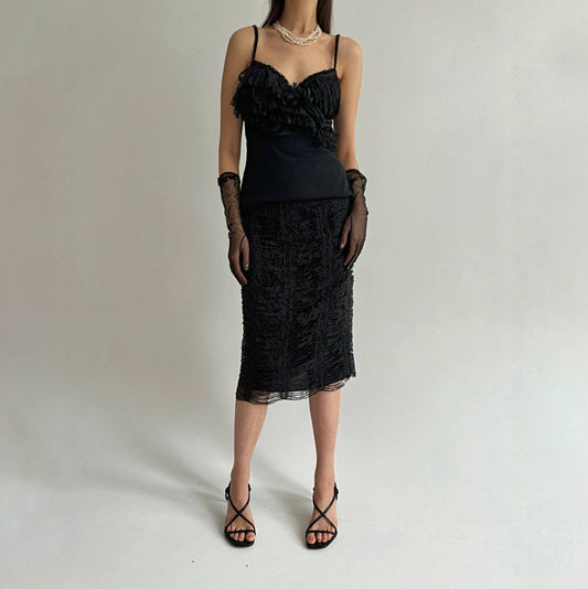 Vintage La Perla silk evening set