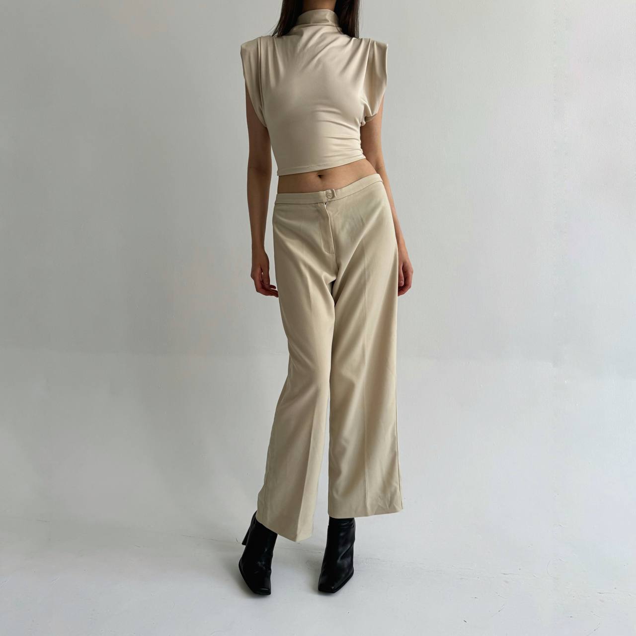 Vintage made in France beige pants