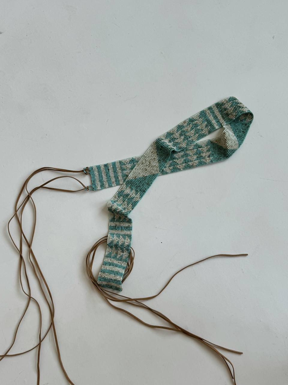 Vintage beaded belt