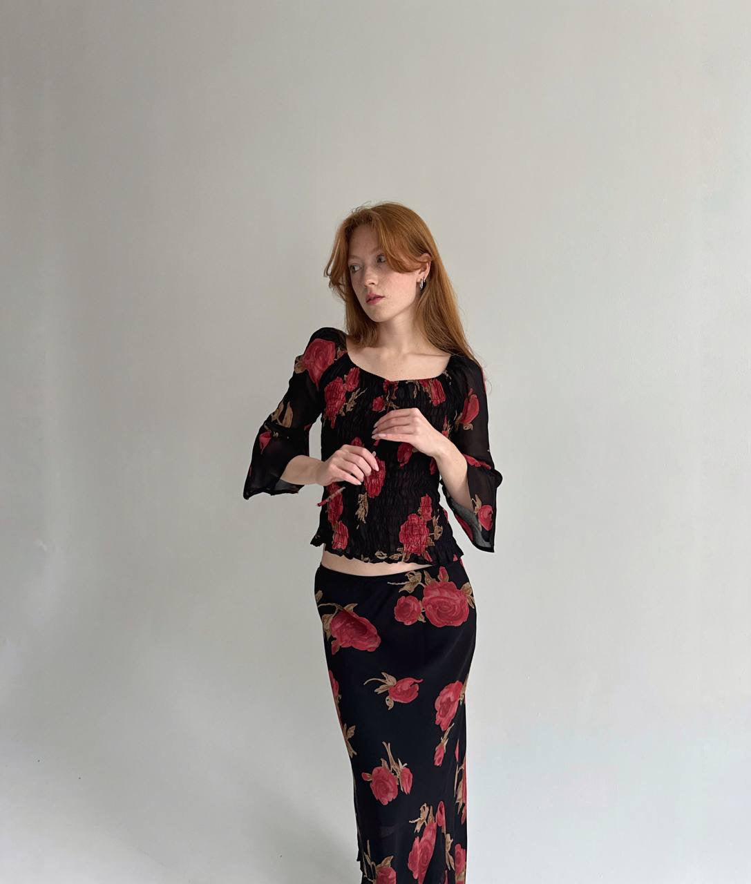 Vintage viscose 2 piece suit