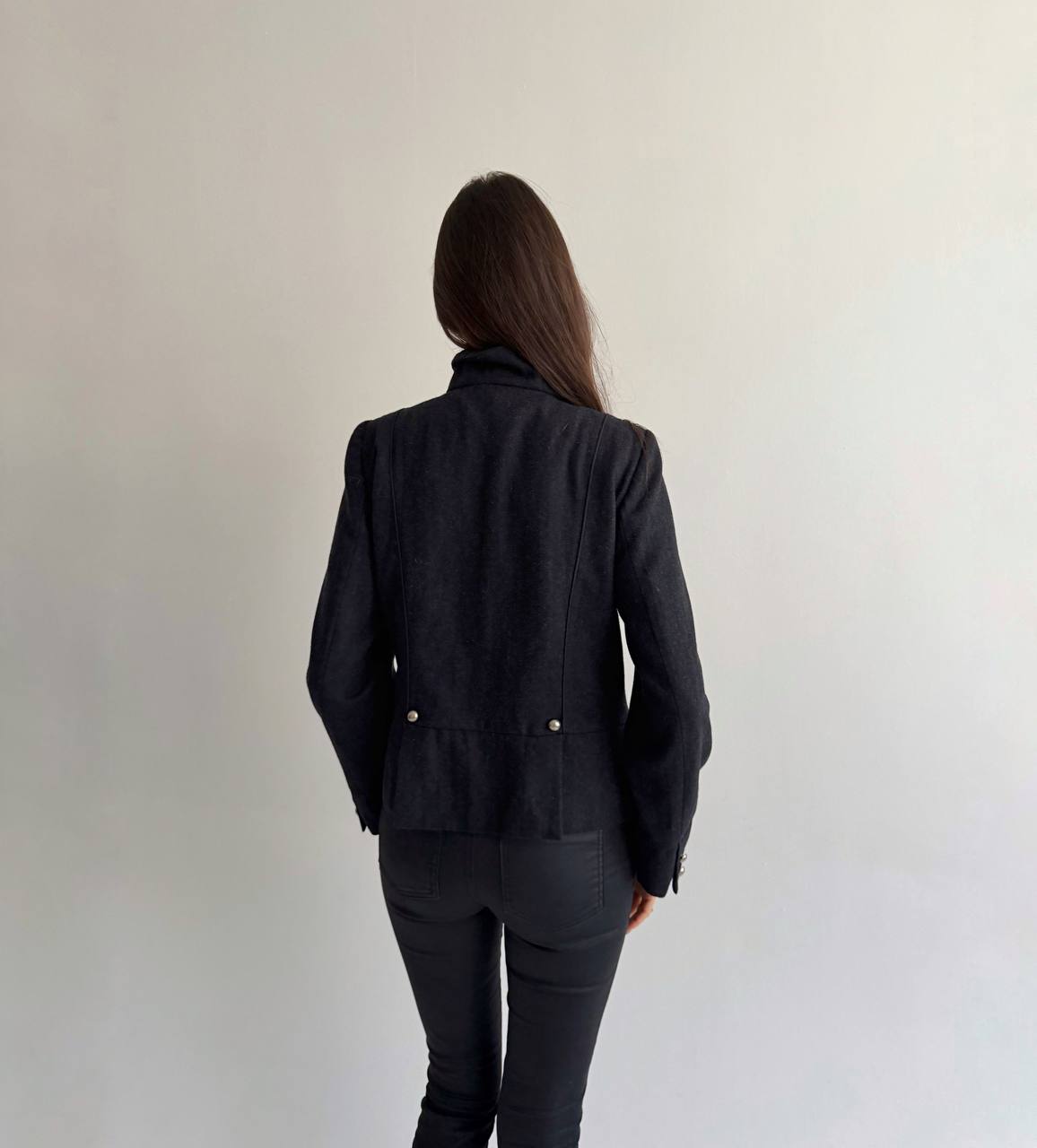 Vintage wool blend napoleon jacket