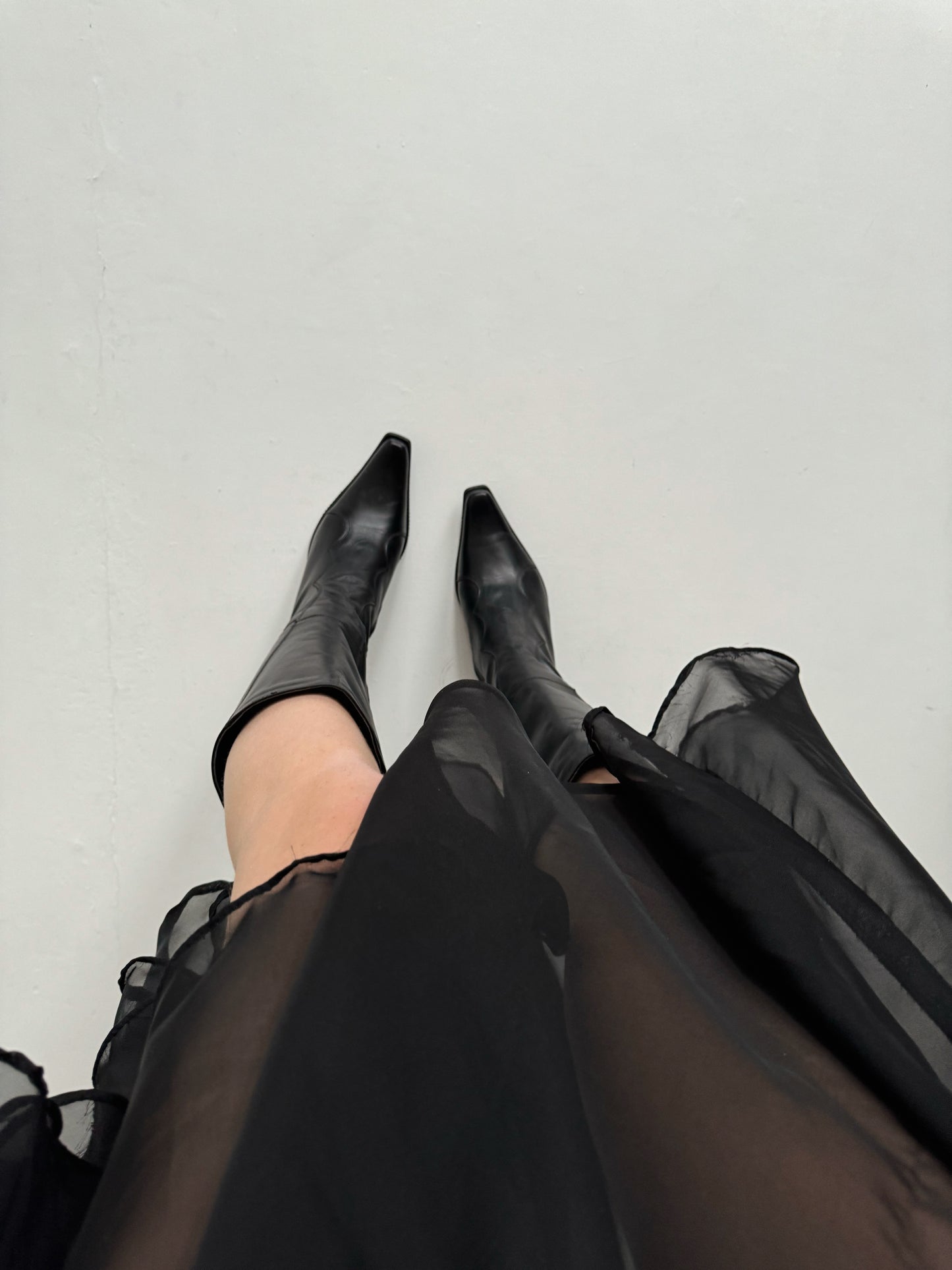 Vintage black boots