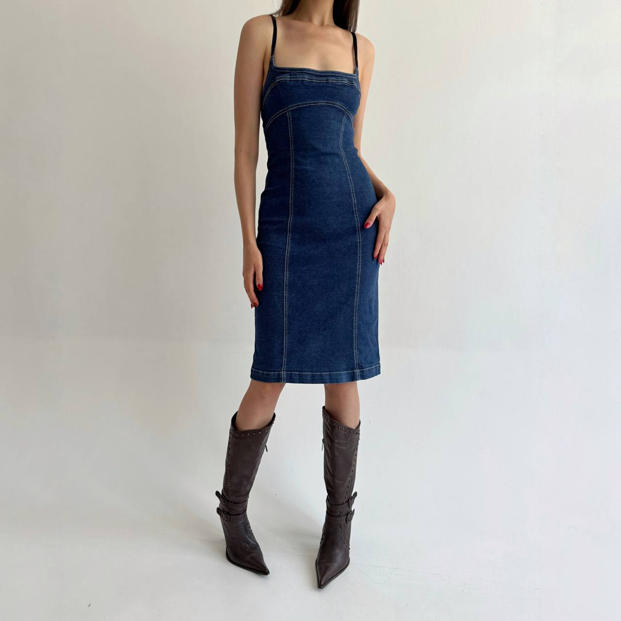 Vintage Plein Sud denim dress