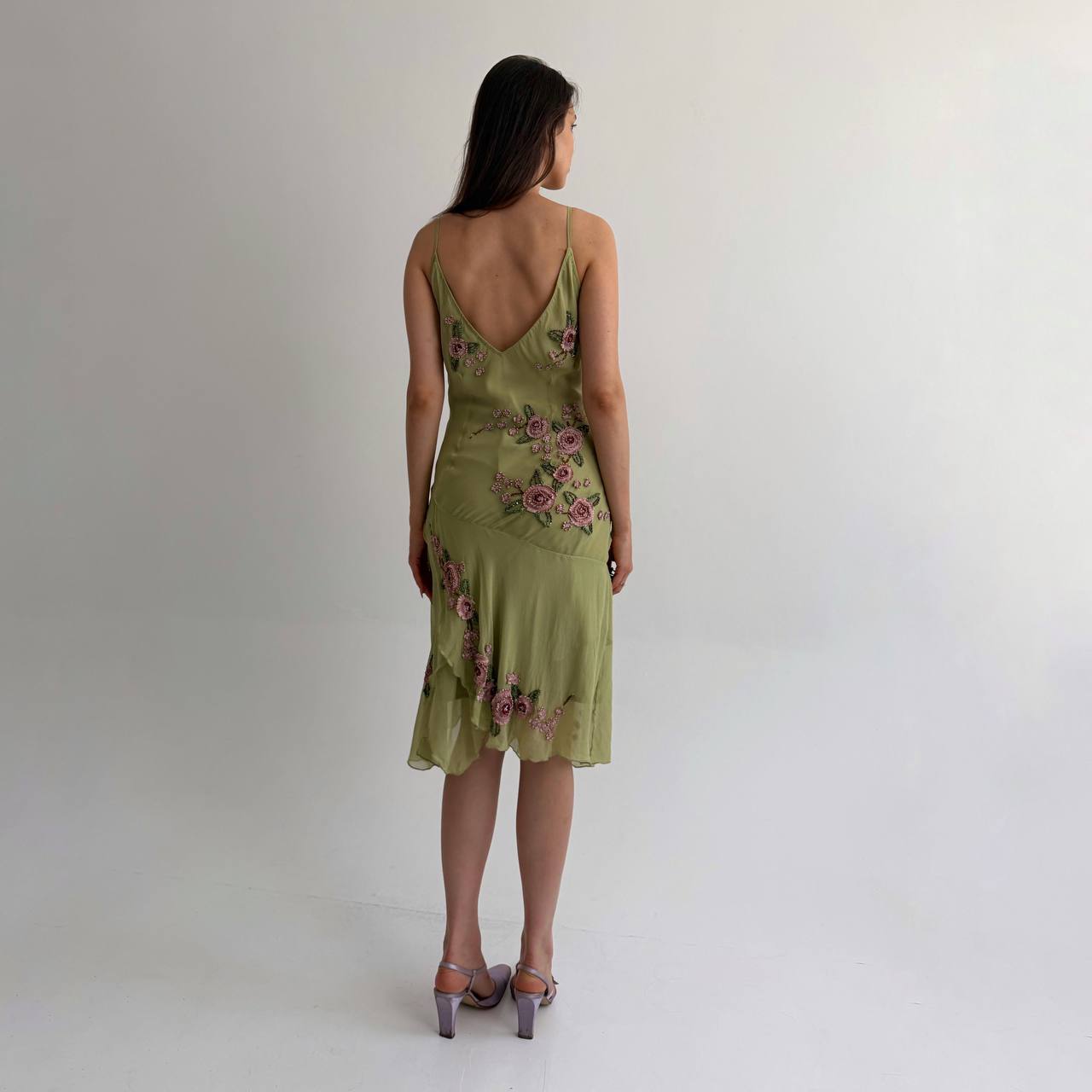 Vintage pure silk fairy dress