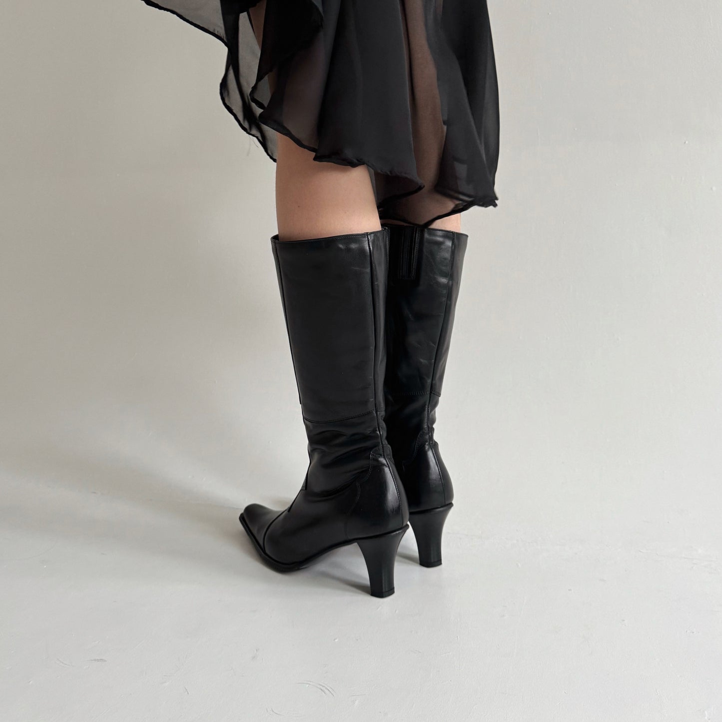 Vintage black boots