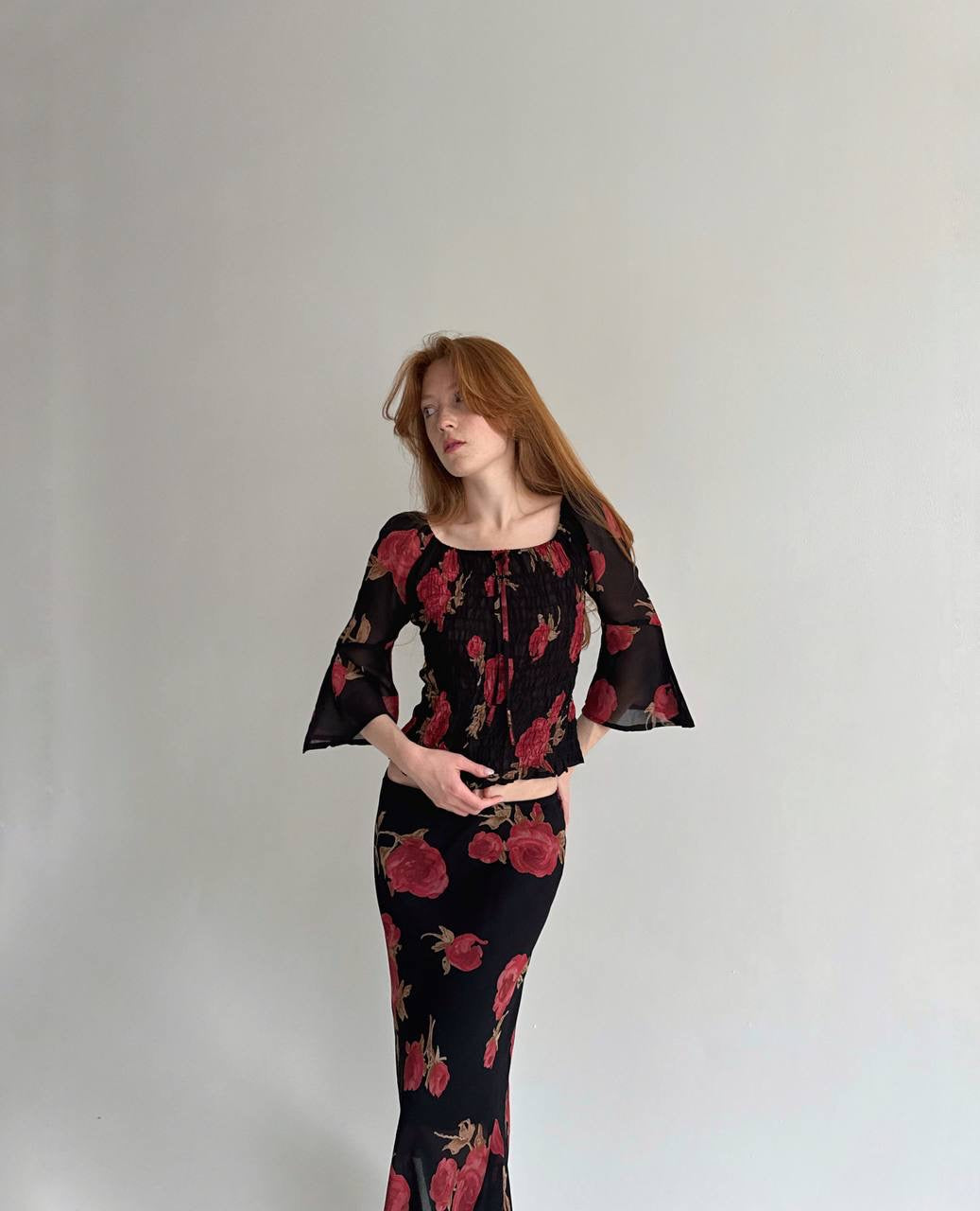 Vintage viscose 2 piece suit