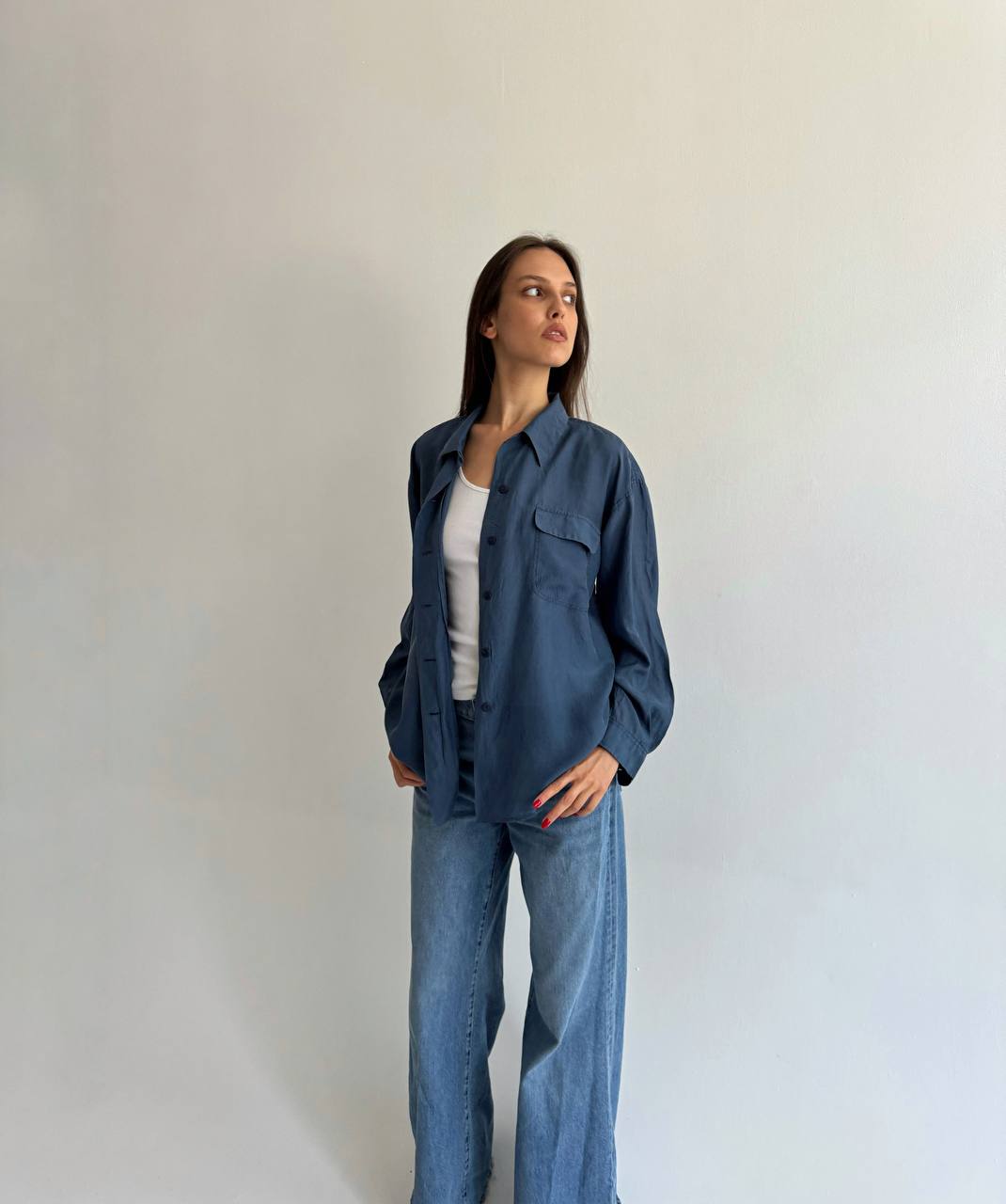 Vintage pure silk blouse