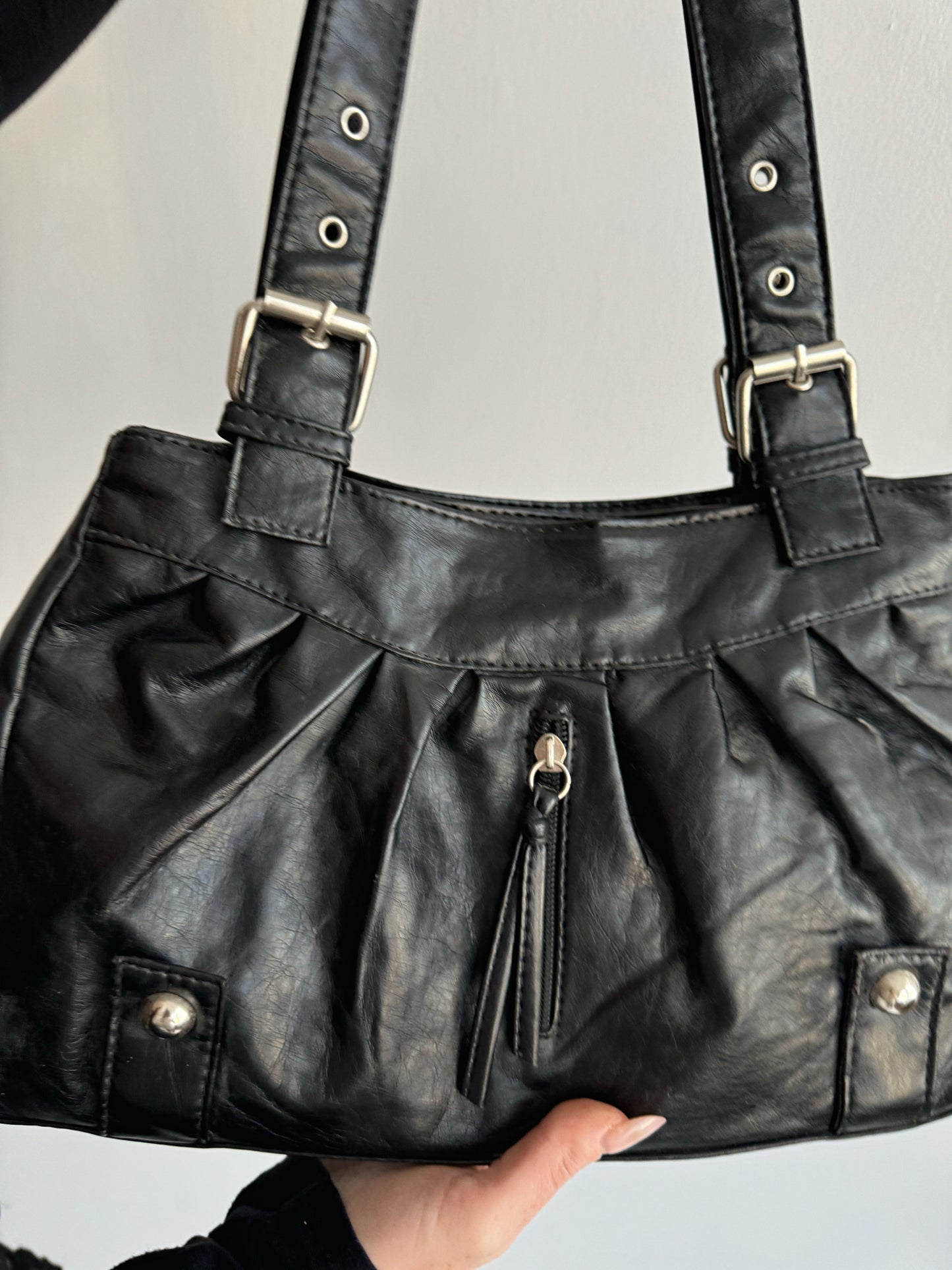 Vintage faux leather bag