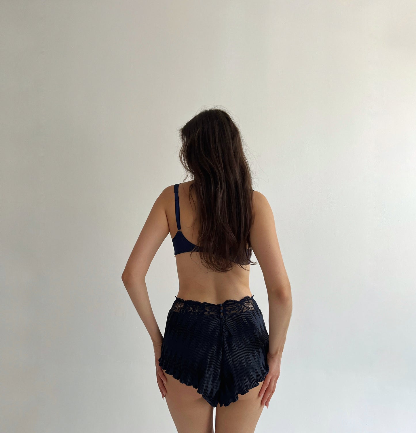 Vintage La Perla pleated shorts
