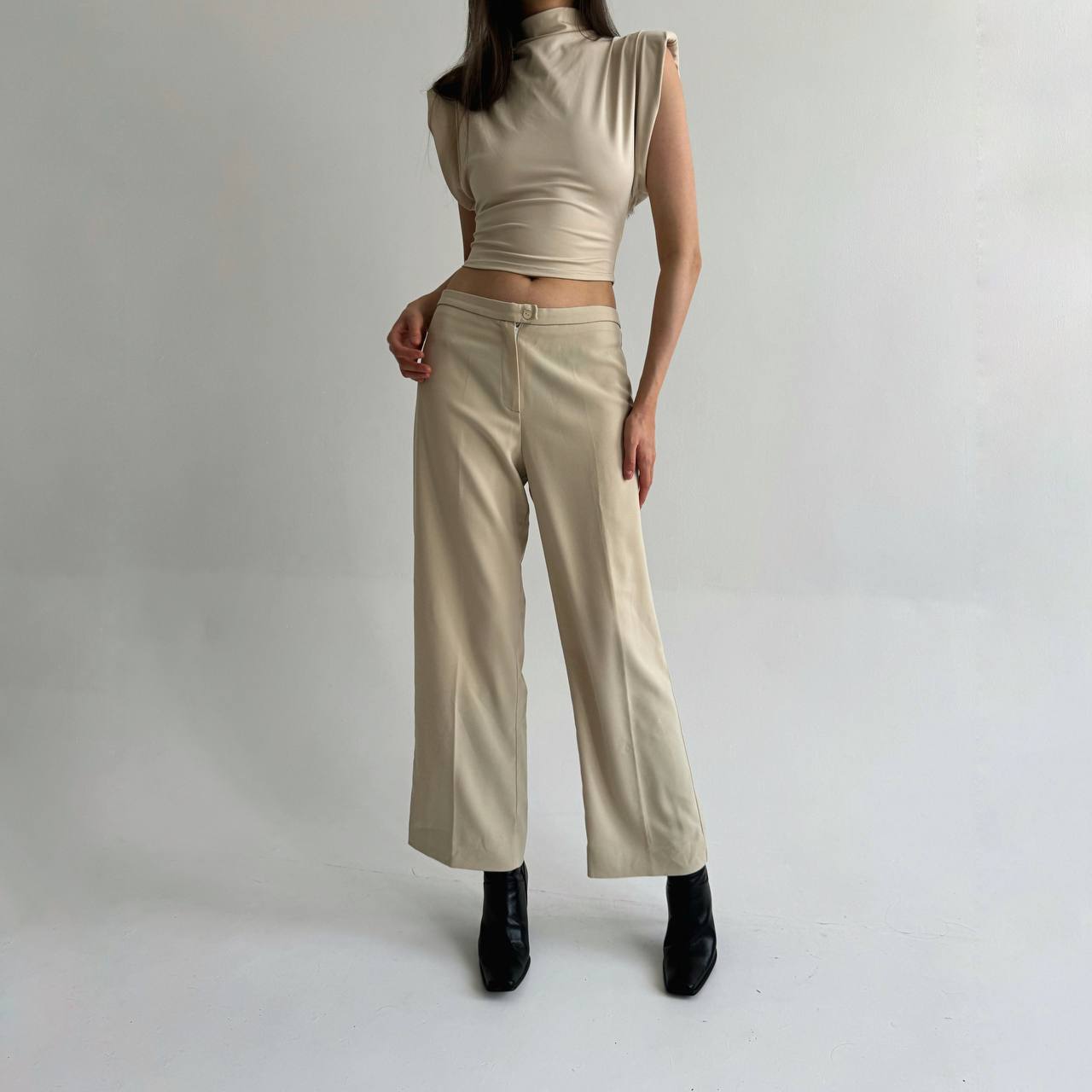 Vintage made in France beige pants