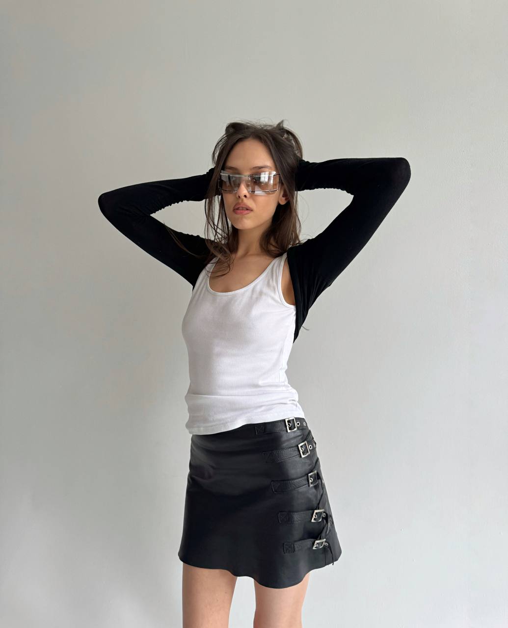 Vintage Exte clear sunglasses
