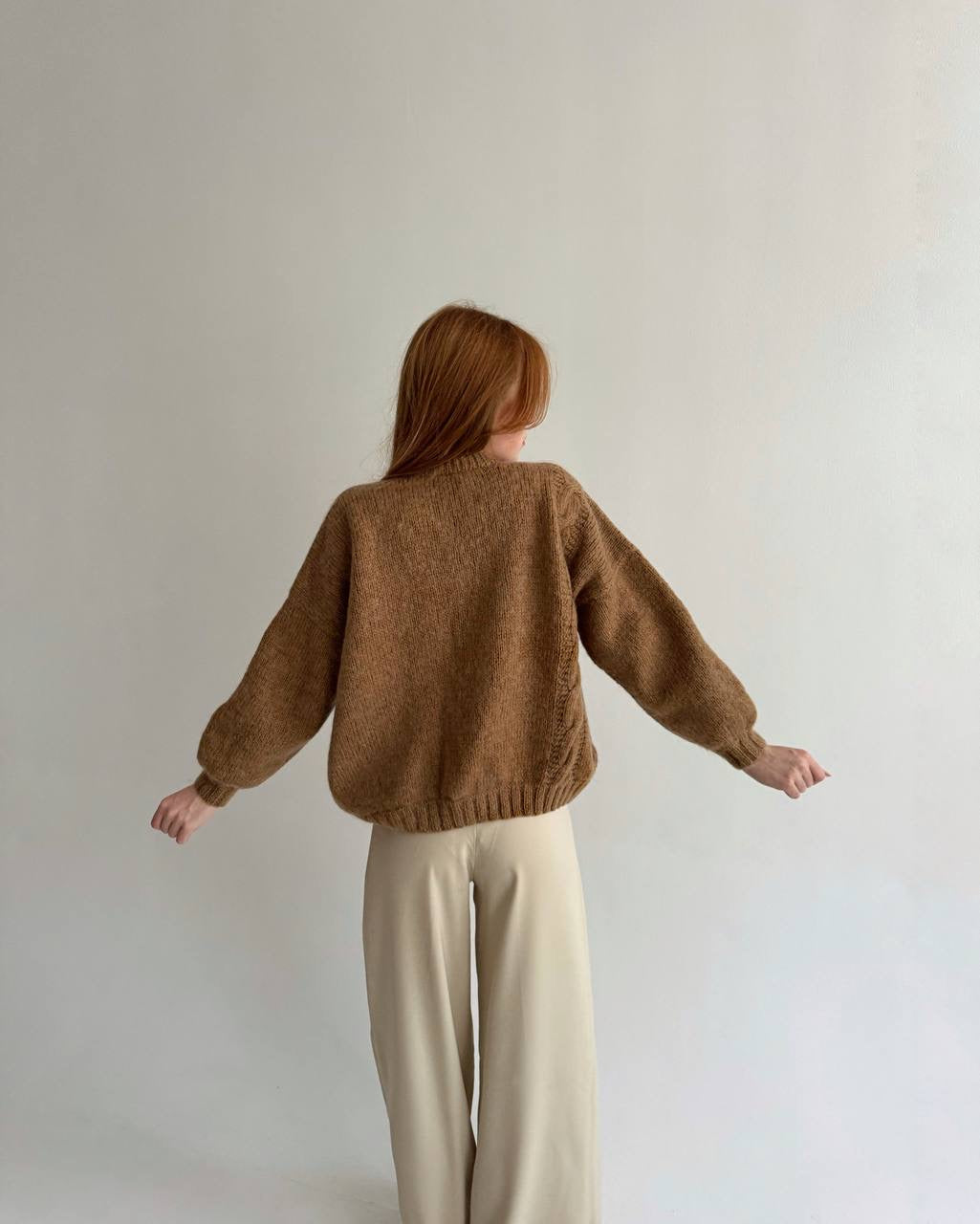 Vintage 100% wool warm sweter