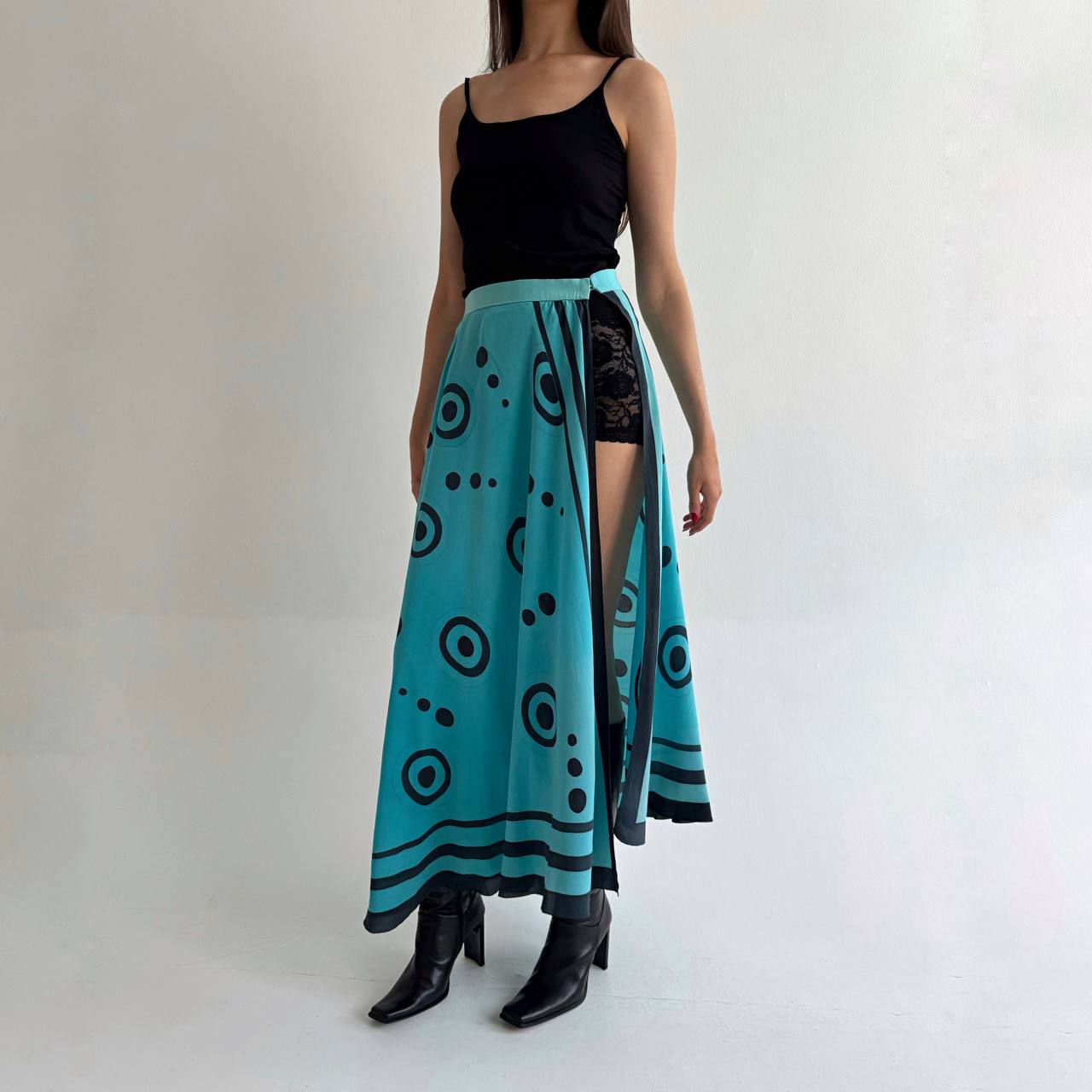 Vintage Chloe pure silk skirt