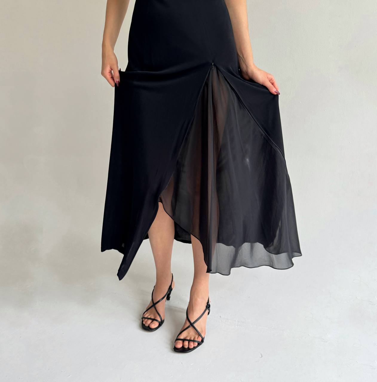 Vintage Mugler viscose dress