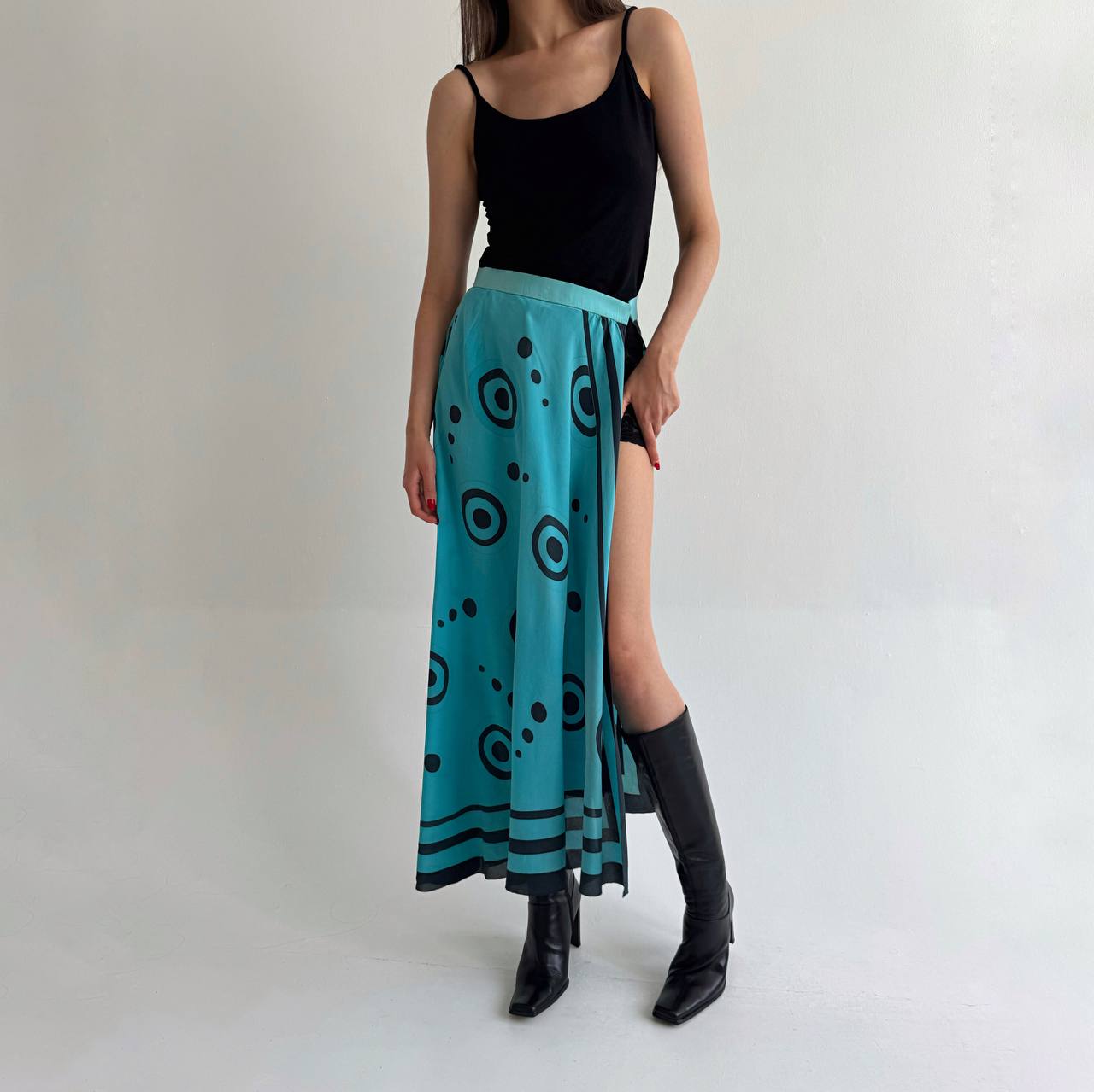 Vintage Chloe pure silk skirt