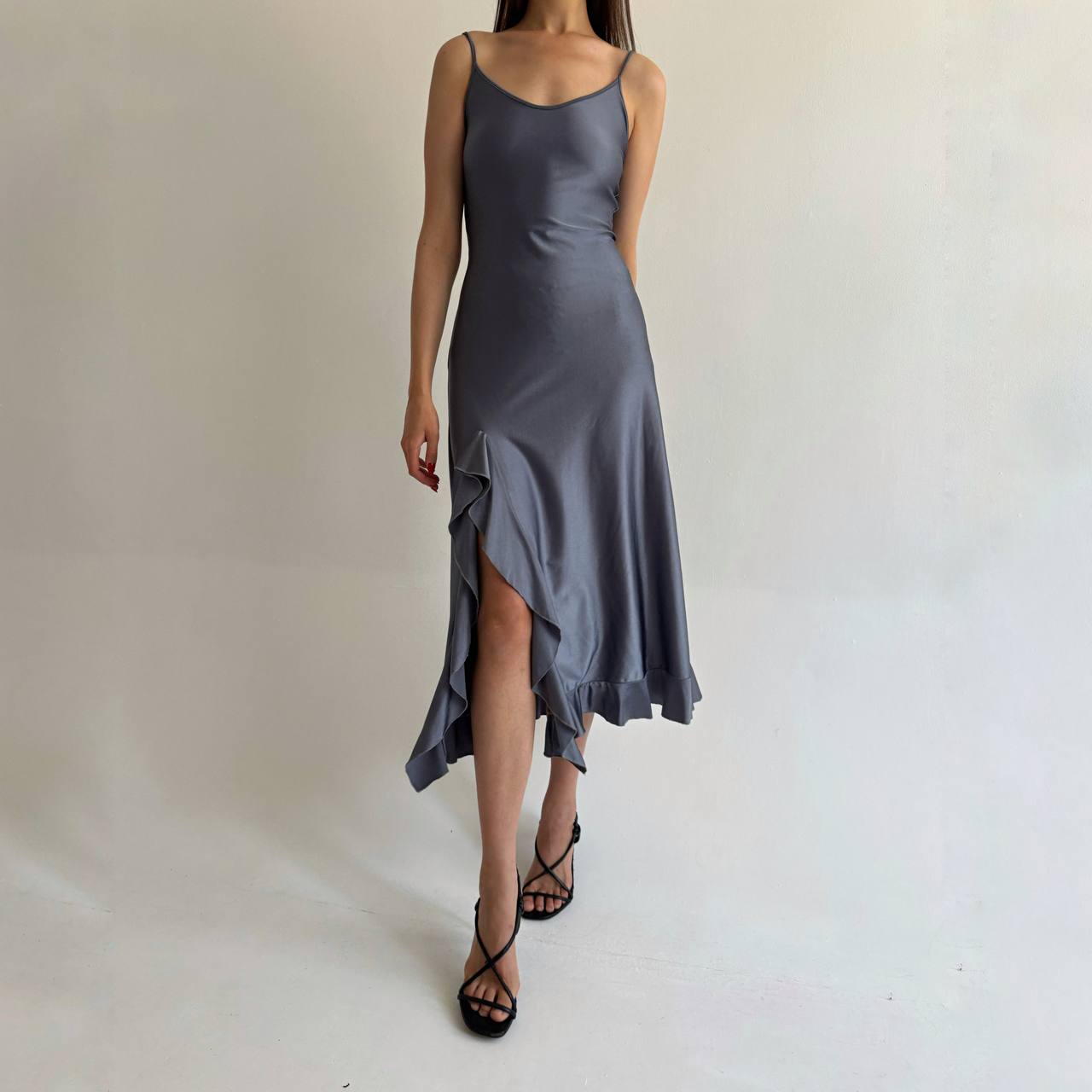 Vintage metallic dress