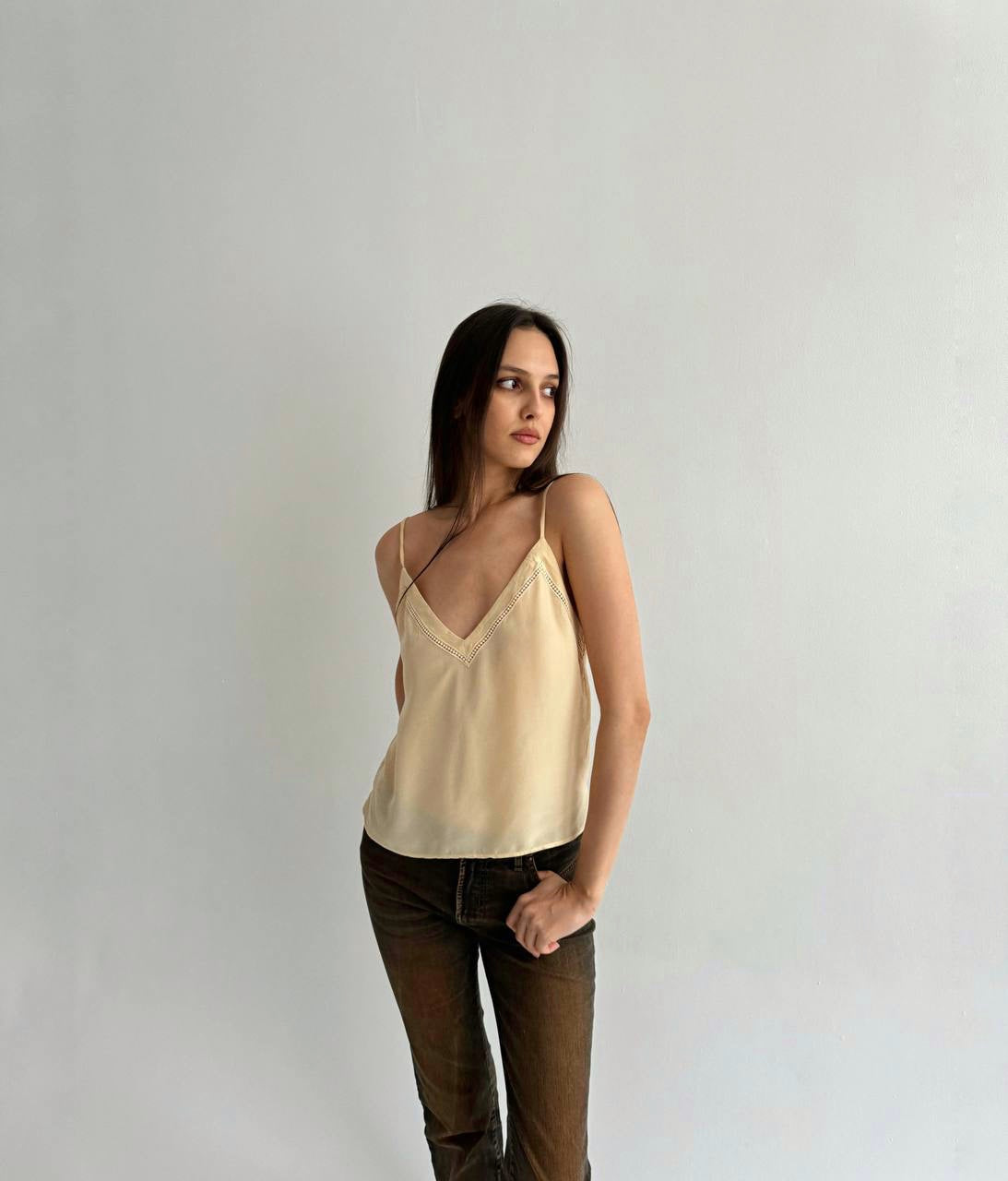 Sandro viscose top