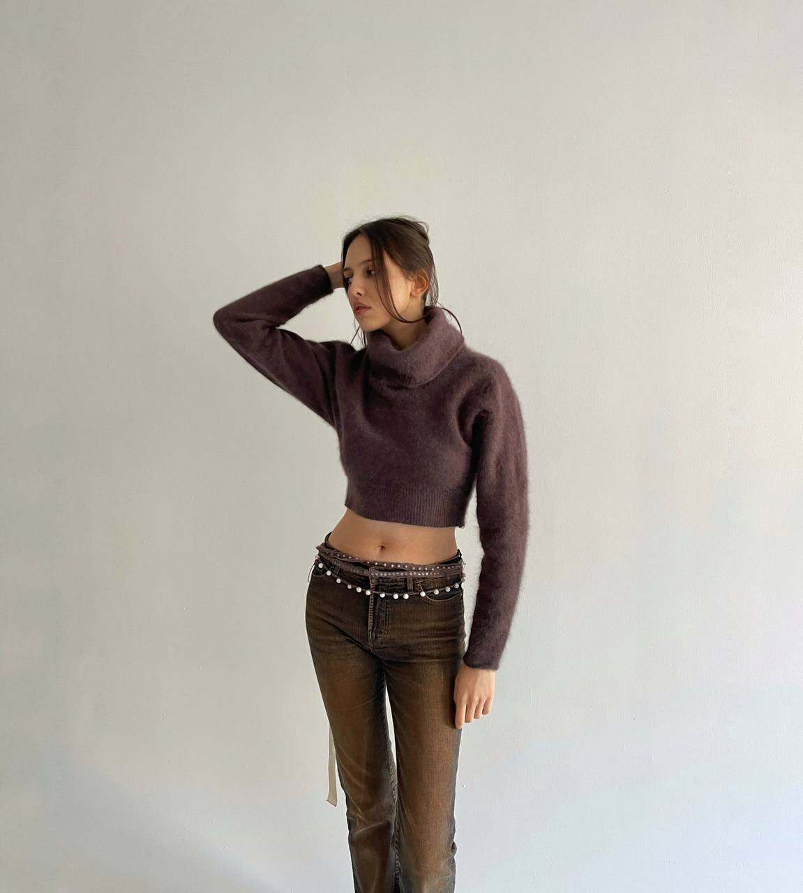 Vintage Plein Sud angora sweater
