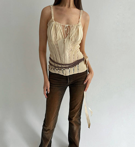 Vintage La Perla viscose corset