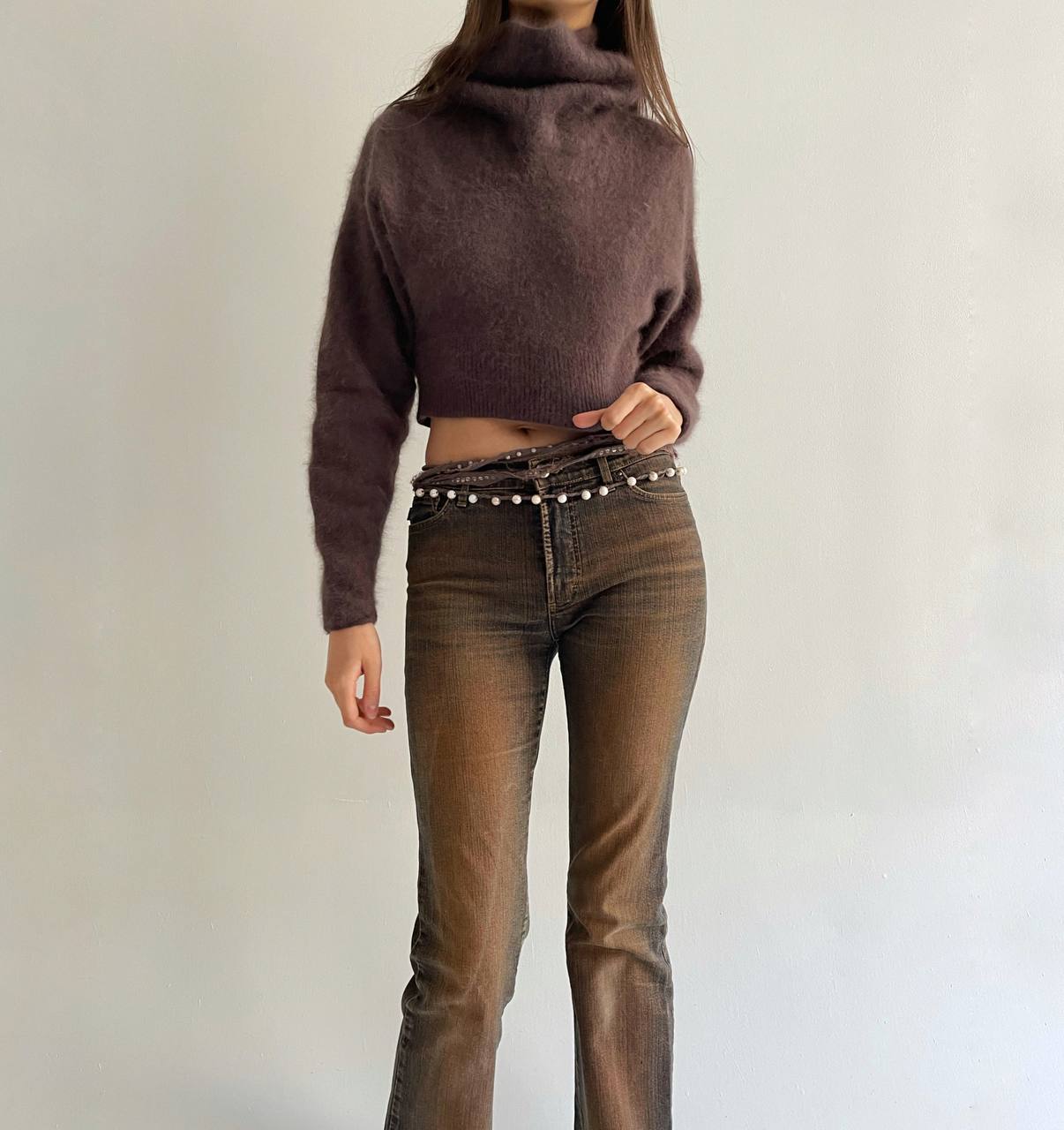 Vintage Plein Sud angora sweater