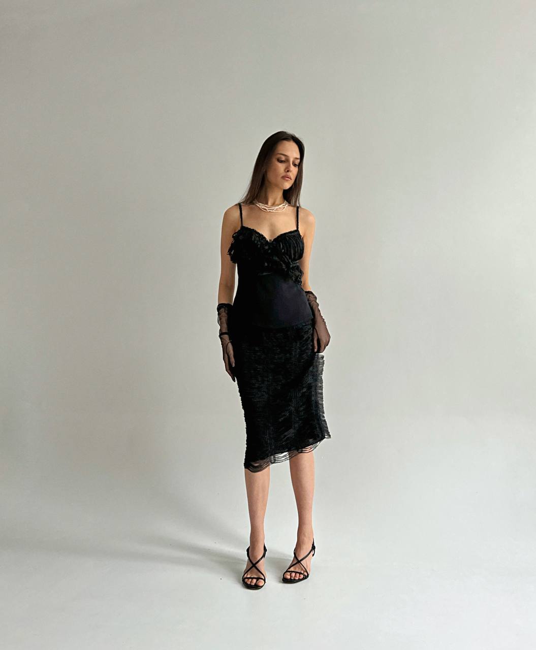 Vintage La Perla silk evening set