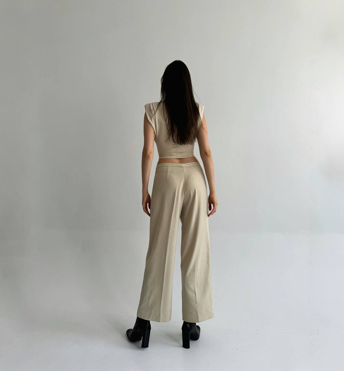 Vintage made in France beige pants