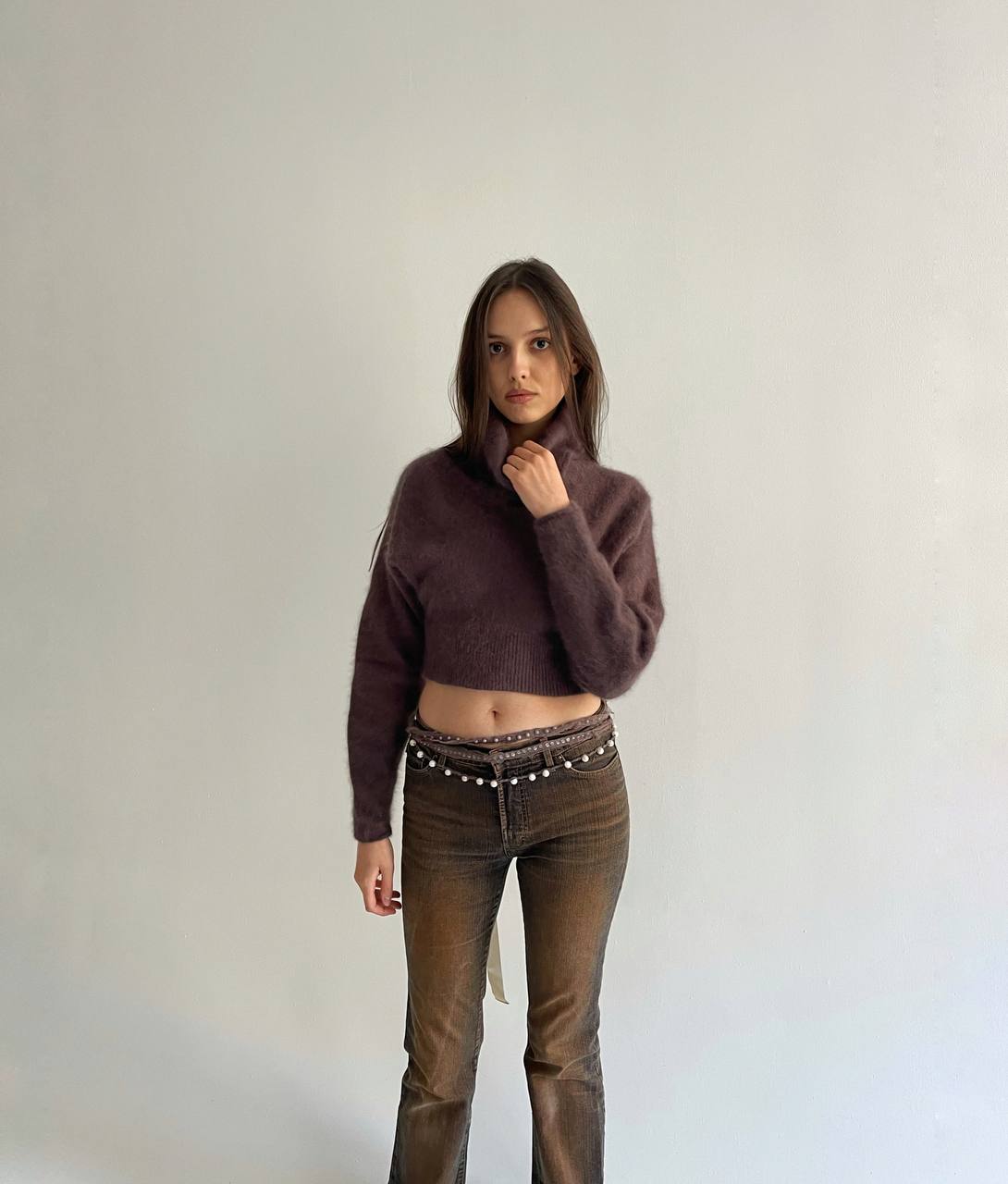 Vintage Plein Sud angora sweater