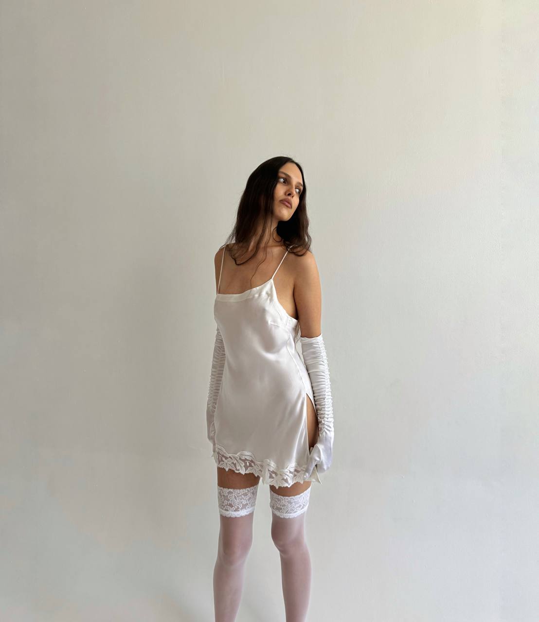 Vintage La Perla pure silk slip dress