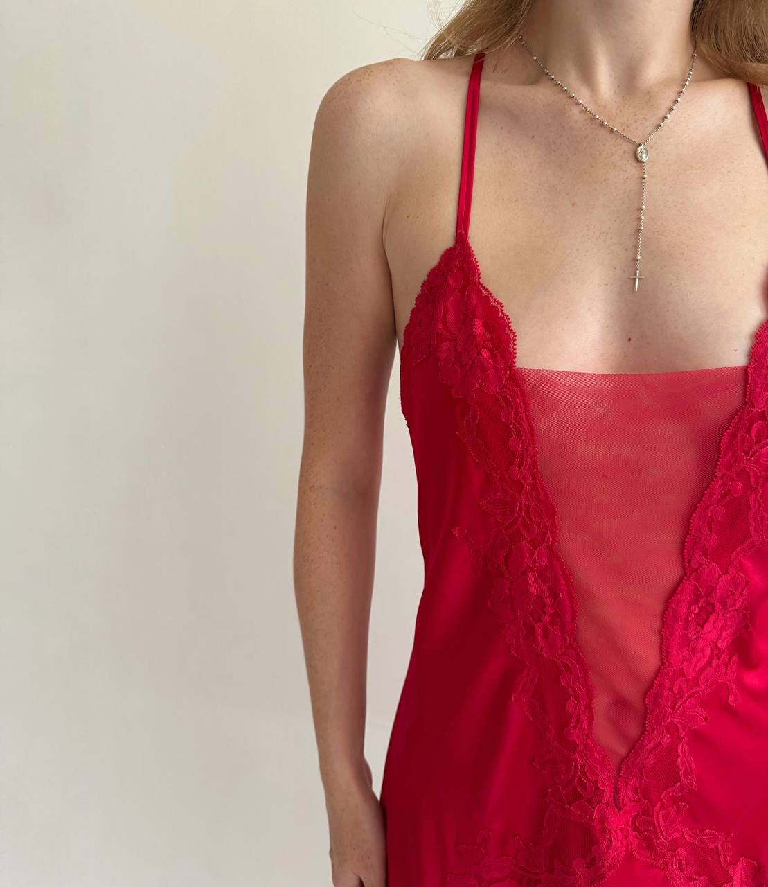 Vintage 2000s Victoria’s Secret satin long night gown