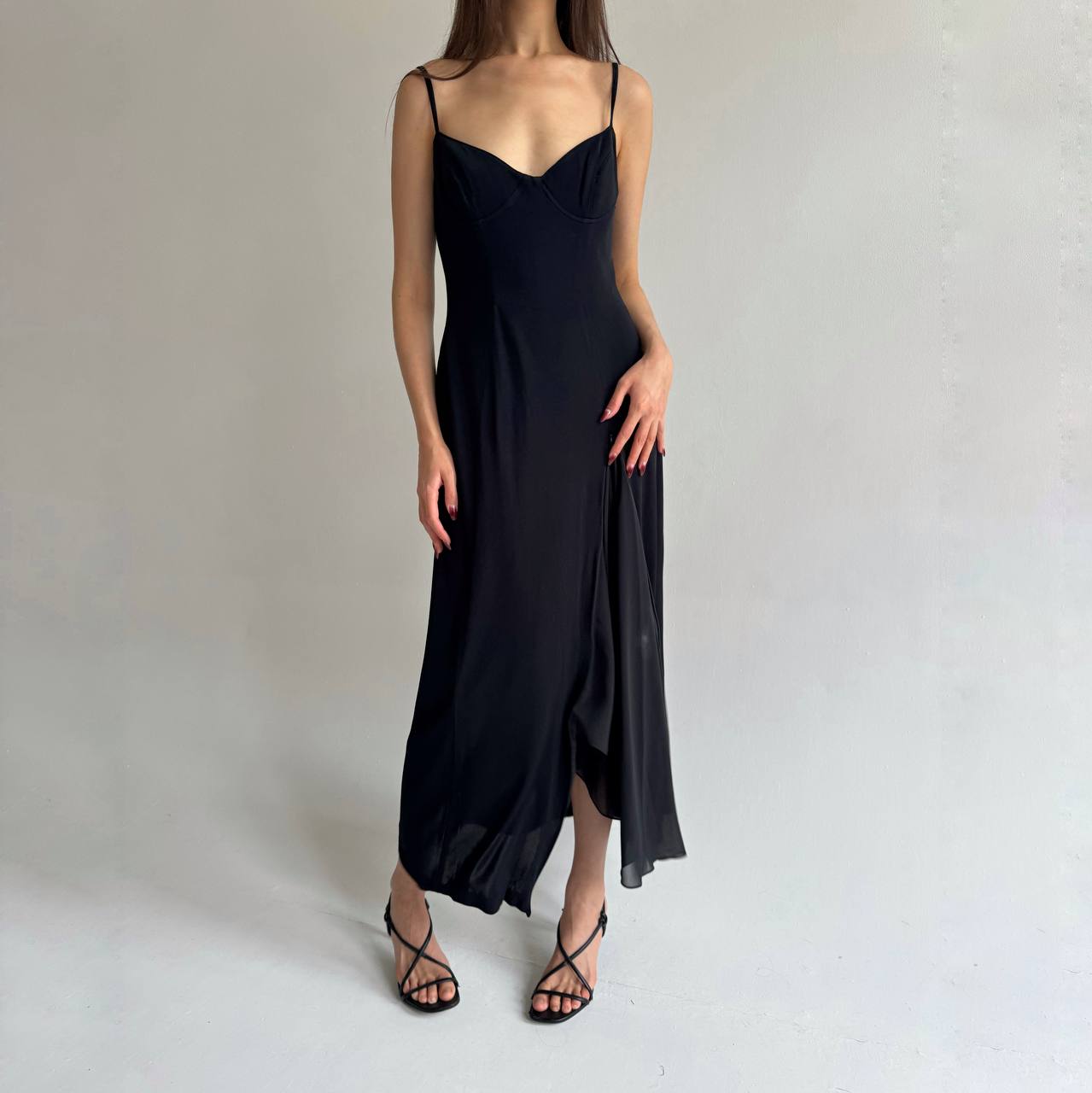 Vintage Mugler viscose dress