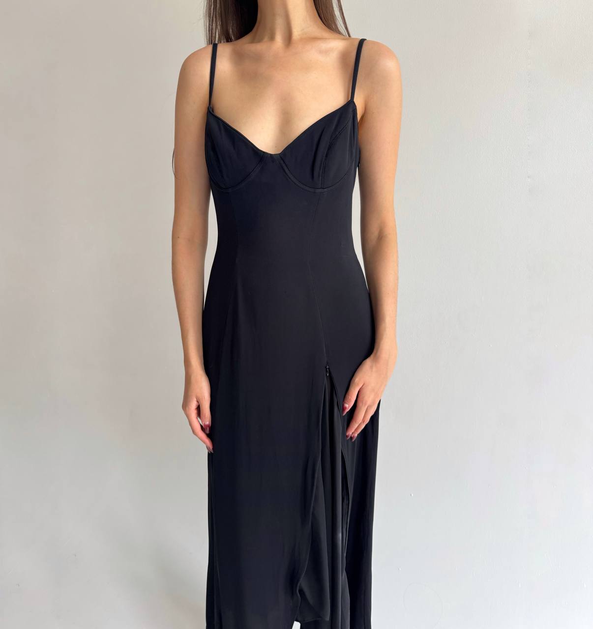 Vintage Mugler viscose dress