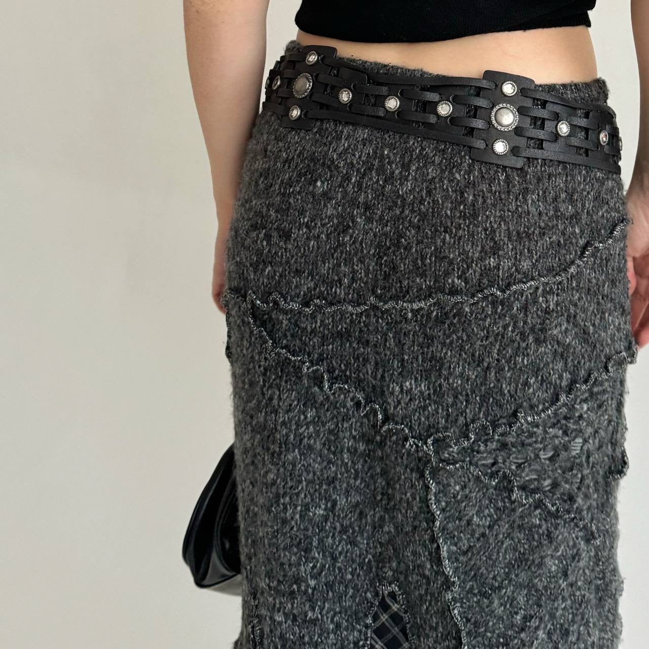Y2K faux leather belt