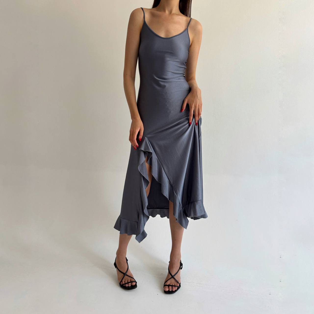 Vintage metallic dress