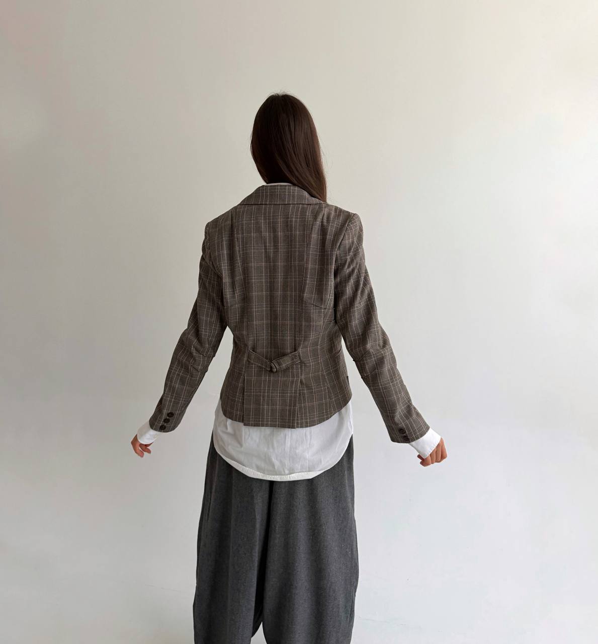 Vintage asymmetrical blazer