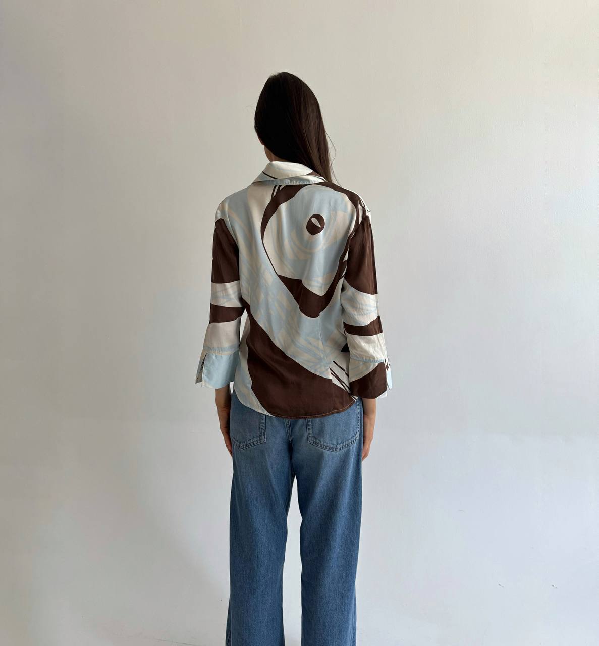 Vintage pure silk blouse