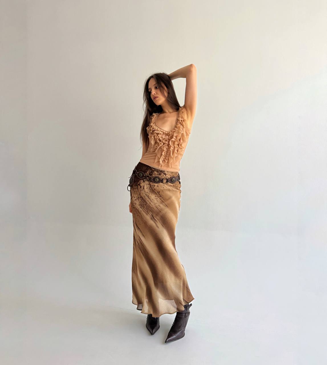 Vintage viscose skirt