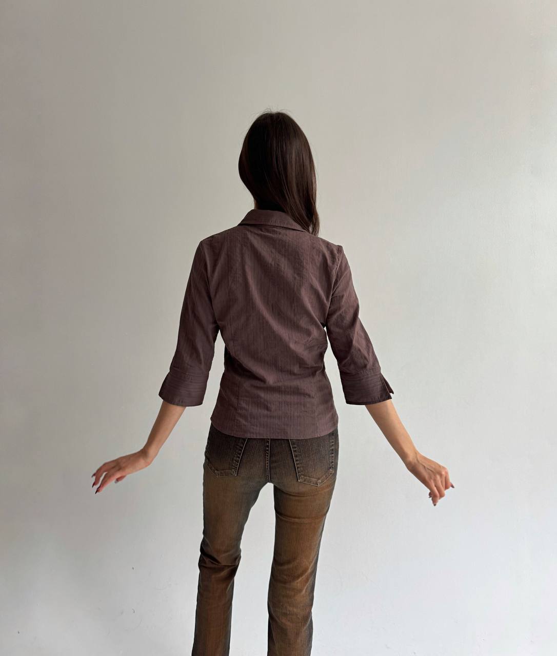 Cotton office siren blouse