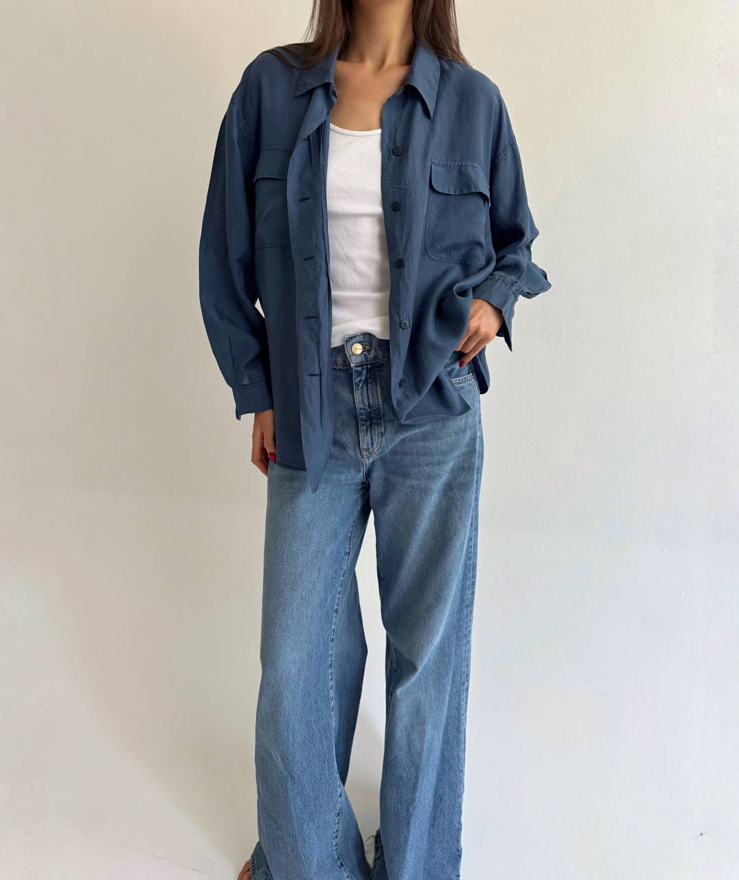 Vintage pure silk blouse